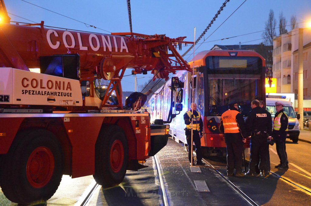 VU Kran Strab Koeln Ehrenfeld Stammstr Ehrenfeldguertel P051.JPG - Miklos Laubert